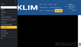 klimtechs.com Screenshot
