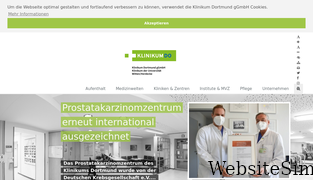 klinikumdo.de Screenshot