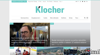 klocher.sk Screenshot