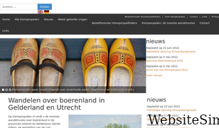 klompenpaden.nl Screenshot