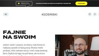 klosinski.net Screenshot