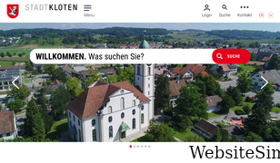 kloten.ch Screenshot