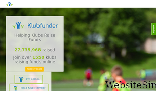 klubfunder.com Screenshot