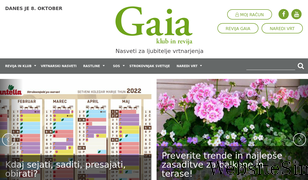klubgaia.com Screenshot