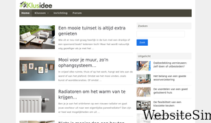 klusidee.nl Screenshot