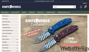 knifeworks.com Screenshot