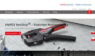 knipex.de Screenshot
