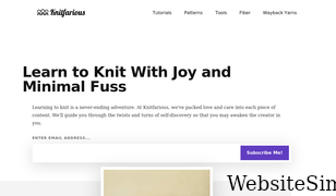 knitfarious.com Screenshot