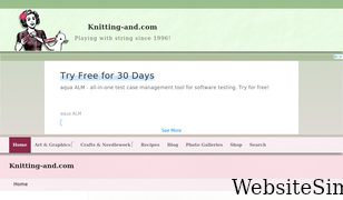 knitting-and.com Screenshot