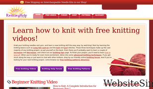 knittinghelp.com Screenshot