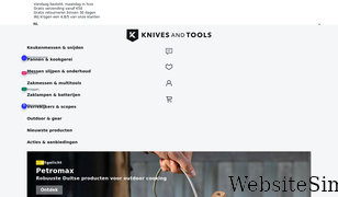 knivesandtools.be Screenshot