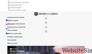 knivesandtools.it Screenshot