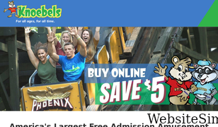knoebels.com Screenshot