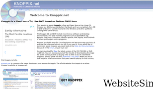 knoppix.net Screenshot
