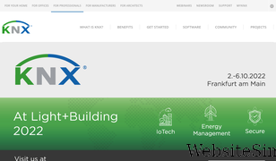 knx.org Screenshot