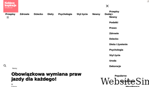 kobieceinspiracje.pl Screenshot
