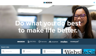kochcareers.com Screenshot