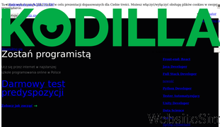 kodilla.com Screenshot