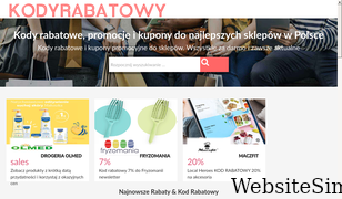 kodyrabatowy.pl Screenshot
