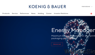 koenig-bauer.com Screenshot