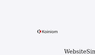 koiniom.com Screenshot