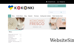 kokonki.pl Screenshot