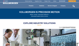 kollmorgen.com Screenshot
