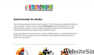 kolorowanki.net.pl Screenshot