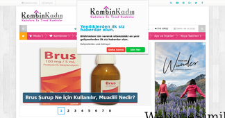 kombinkadin.com Screenshot