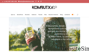 kombutxa.com Screenshot