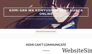 komi-san.com Screenshot