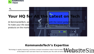 kommandotech.com Screenshot