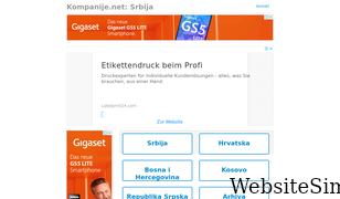 kompanije.net Screenshot