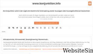 konjunktion.info Screenshot