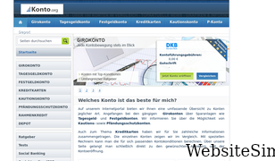 konto.org Screenshot