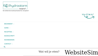 koolhydraatarmrecept.nl Screenshot