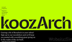 koozarch.com Screenshot