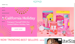 koparibeauty.com Screenshot