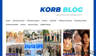 korean-binge.com Screenshot