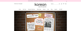 koreanskincare.nl Screenshot