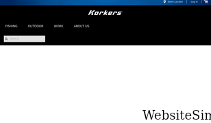 korkers.com Screenshot