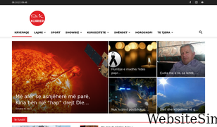 korrieri.com.al Screenshot