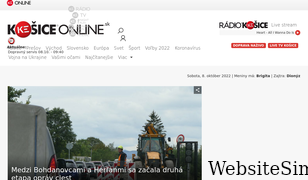kosiceonline.sk Screenshot