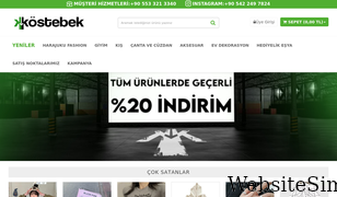 kostebek.com.tr Screenshot