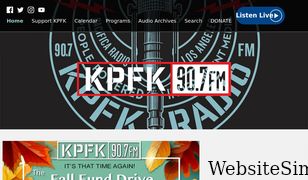 kpfk.org Screenshot