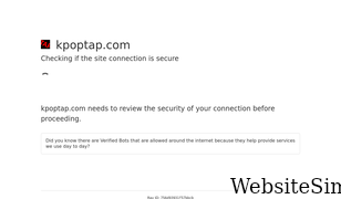kpoptap.com Screenshot