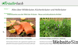 kraeuter-buch.de Screenshot