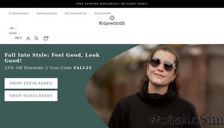 kraywoods.com Screenshot