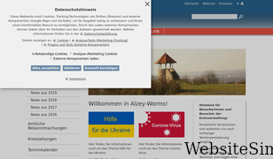 kreis-alzey-worms.eu Screenshot