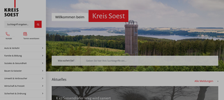 kreis-soest.de Screenshot